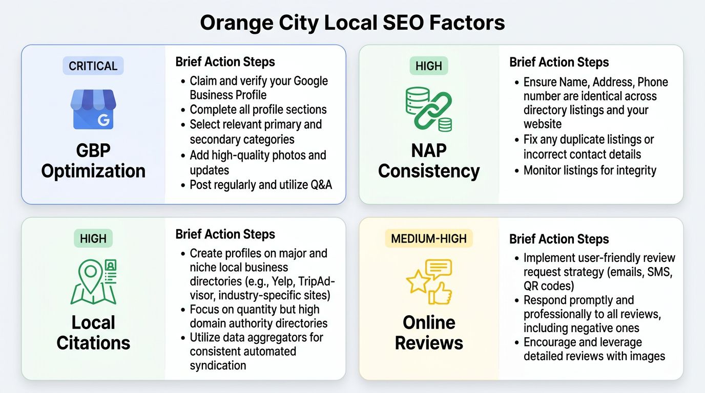 Local Search Rankings Orange City: Proven Strategies